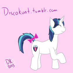 Size: 1000x1000 | Tagged: safe, artist:discokunt, gleaming shield, shining armor, pony, unicorn, 30 minute art challenge, rule 63