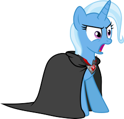 Size: 4163x4000 | Tagged: safe, artist:jeatz-axl, derpibooru import, trixie, pony, unicorn, alicorn amulet, female, mare, simple background, solo, transparent background, vector