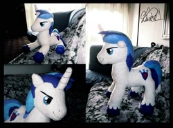 Size: 2000x1488 | Tagged: safe, artist:chibi91, shining armor, pony, unicorn, irl, photo, plushie, solo