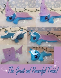 Size: 768x992 | Tagged: safe, artist:bluepaws21, derpibooru import, trixie, irl, photo, plushie