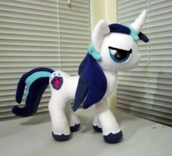 Size: 3168x2888 | Tagged: safe, artist:chochomaru, shining armor, pony, unicorn, irl, photo, plushie, solo