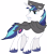 Size: 3398x3878 | Tagged: safe, artist:bobthelurker, shining armor, pony, unicorn, horn, male, snow goggles, two toned mane, two toned tail, white coat