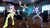 Size: 1600x900 | Tagged: safe, artist:panzerpiel, derpibooru import, fluttershy, starlight glimmer, trixie, equestria girls, 3d, bass guitar, beanie, boots, clothes, dancing, dead or alive (band), drums, gmod, guitar, hairpin, hat, high heel boots, lights, microphone, musical instrument, open mouth, scout, shoes, singing, tanktop, team fortress 2, torn clothes, you spin me round (like a record) (dead or alive)