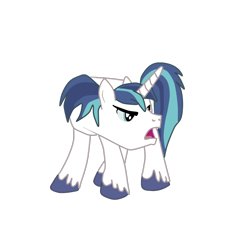 Size: 1204x1232 | Tagged: safe, artist:green-viper, shining armor, pony, unicorn, horn, male, two toned mane, two toned tail, white coat