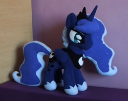 Size: 2121x1668 | Tagged: safe, artist:adamar44, princess luna, alicorn, pony, irl, photo, plushie, solo