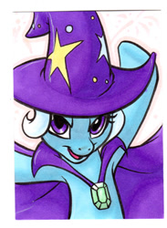 Size: 278x380 | Tagged: safe, artist:retrostarling, derpibooru import, trixie, pony, unicorn, female, mare, solo