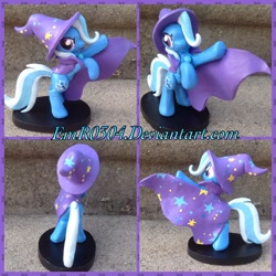 Size: 1024x1024 | Tagged: safe, artist:emr0304, derpibooru import, trixie, pony, unicorn, female, mare, sculpture, solo