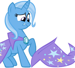 Size: 400x360 | Tagged: safe, artist:lunabubble-ede96, artist:triox404, derpibooru import, trixie, pony, unicorn, fanfic, female, mare, simple background, solo, transparent background