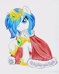 Size: 2560x3256 | Tagged: safe, artist:misschang, gleaming shield, shining armor, pony, unicorn, rule 63, solo