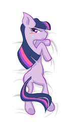 Size: 638x1200 | Tagged: safe, artist:anteater, derpibooru import, twilight sparkle, pony, bed, body pillow, body pillow design, pixiv