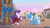 Size: 1568x886 | Tagged: safe, derpibooru import, screencap, starlight glimmer, trixie, pony, unicorn, road to friendship, angry, clothes, duo, duo female, female, hoo'far's wagon, mare, messy mane, robe, tree branch