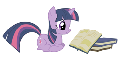 Size: 5721x2790 | Tagged: safe, artist:theflutterknight, derpibooru import, twilight sparkle, book, reading, simple background, transparent background, vector