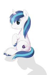 Size: 761x1050 | Tagged: dead source, safe, artist:chesnutts, shining armor, pony, unicorn, colt, solo