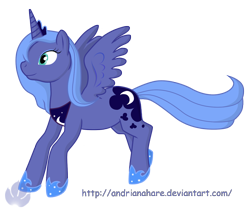 Size: 1419x1184 | Tagged: safe, artist:jay-kuro, princess luna, alicorn, pony, female, mare, s1 luna, simple background, solo, spread wings, transparent background