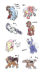 Size: 2000x3314 | Tagged: safe, artist:invertigo, derpibooru import, fluttershy, rarity, trixie, oc, pegasus, pony, unicorn, canon x oc, female, male, mare, shipping, straight