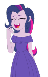 Size: 350x560 | Tagged: safe, artist:flashlightisthebest, derpibooru import, trixie, twilight sparkle, equestria girls, clothes, dress, female, fusion, simple background, transparent background