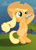 Size: 743x1024 | Tagged: safe, artist:buckethelm, applejack, earth pony, pony, bipedal, filly, foal, harmonica, musical instrument, solo, younger