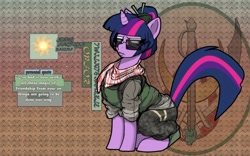 Size: 1080x675 | Tagged: safe, artist:eichh-emmm, derpibooru import, twilight sparkle, call of duty, clothes, military