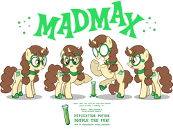 Size: 2375x1777 | Tagged: safe, artist:madmax, oc, oc only, oc:madmax, glasses