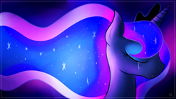 Size: 1920x1080 | Tagged: dead source, safe, artist:anti1mozg, princess luna, alicorn, pony, crying, solo