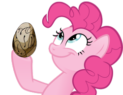 Size: 990x759 | Tagged: safe, pinkie pie, earth pony, pony, chrono trigger, look what pinkie found, simple background, transparent background