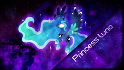 Size: 2560x1440 | Tagged: safe, princess luna, alicorn, pony, female, horn, mare, solo, wallpaper