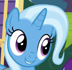 Size: 656x640 | Tagged: safe, derpibooru import, screencap, trixie, pony, unicorn, road to friendship, cropped, cute, diatrixes, female, mare, smiling