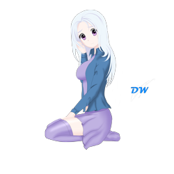 Size: 4000x4000 | Tagged: safe, artist:darkwolfmx, derpibooru import, trixie, human, equestria girls, clothes, cute, female, human coloration, humanized, jacket, looking at you, midriff, miniskirt, moe, simple background, skirt, socks, thigh highs, transparent background