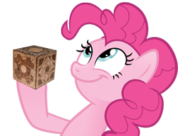 Size: 990x759 | Tagged: safe, pinkie pie, earth pony, pony, hellraiser, lament configuration, lemarchand's box, look what pinkie found, this will end in tears