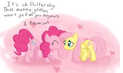 Size: 900x540 | Tagged: safe, artist:speccysy, fluttershy, pinkie pie, earth pony, pegasus, pony, female, flutterpie, lesbian, shipping