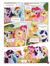 Size: 783x1020 | Tagged: safe, applejack, earth pony, pony, comic, german comic, official, the secret mission, translation, twilight is a lion