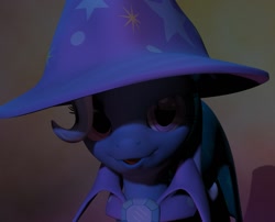 Size: 993x804 | Tagged: safe, artist:rachidile, derpibooru import, trixie, pony, unicorn, 3d, female, lighting, mare, portrait, poserpro, smithmicro, solo