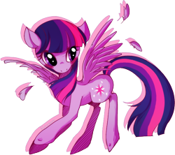 Size: 580x516 | Tagged: safe, artist:fuzzai, derpibooru import, twilight sparkle, pegasus, pony