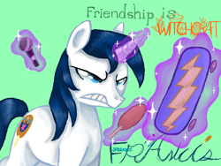 Size: 680x512 | Tagged: safe, shining armor, pony, unicorn, friendship is witchcraft, corndog, foaly matripony, francis sparkle