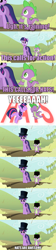 Size: 500x2236 | Tagged: safe, derpibooru import, spike, twilight sparkle, dragon, chocolate milk rain, comic, parody