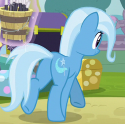 Size: 363x362 | Tagged: safe, derpibooru import, screencap, trixie, pony, unicorn, road to friendship, cropped, female, mare, plot, solo