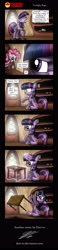 Size: 1227x5320 | Tagged: safe, artist:dori-to, derpibooru import, pinkie pie, twilight sparkle, earth pony, pony, comic, table flip