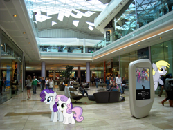 Size: 1600x1200 | Tagged: safe, artist:biodegradablebox, derpibooru import, applejack, derpy hooves, pinkie pie, rainbow dash, rarity, sweetie belle, twilight sparkle, human, pony, irl, mall, movie poster, parody, photo, ponies in real life, saving private ryan, vector