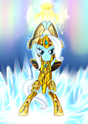 Size: 1066x1500 | Tagged: safe, artist:madmax, oc, oc only, oc:aquarius (madmax), aquarius, ponyscopes, saint seiya, zodiac