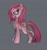 Size: 789x848 | Tagged: safe, artist:coffeechicken, pinkie pie, earth pony, pony, female, mare, pink coat, pink mane, pinkamena diane pie, solo