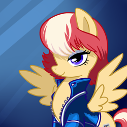 Size: 1000x1000 | Tagged: safe, artist:madmax, joanna dark, perfect dark, ponified, solo