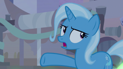 Size: 1280x720 | Tagged: safe, derpibooru import, screencap, trixie, pony, unicorn, road to friendship, female, mare, solo