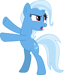 Size: 8050x9402 | Tagged: safe, artist:sinkbon, derpibooru import, trixie, pony, unicorn, road to friendship, absurd resolution, female, looking back, mare, rearing, simple background, solo, transparent background, vector