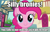 Size: 883x562 | Tagged: safe, pinkie pie, earth pony, pony, female, image macro, mare, meta, pink coat, pink mane, solo