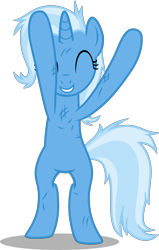 Size: 4336x6802 | Tagged: safe, artist:hendro107, derpibooru import, trixie, absurd resolution, cute, diatrixes, friendship chant, messy mane, simple background, solo, transparent background, vector