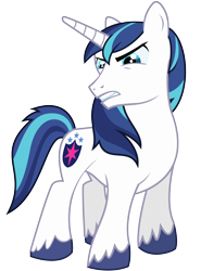 Size: 4810x6500 | Tagged: safe, artist:theshadowstone, shining armor, pony, unicorn, absurd resolution, simple background, solo, transparent background, vector