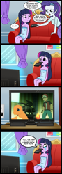 Size: 713x2000 | Tagged: safe, artist:madmax, edit, twilight sparkle, equestria girls, charmander, comic, exploitable meme, i pity the dead who can no longer know such joys, meme, obligatory pony, pokémon, pokémon origins, pokémon trainer, red, tv meme, what's wrong with this place, youtube link