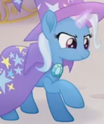 Size: 242x288 | Tagged: safe, derpibooru import, screencap, trixie, my little pony: the movie, cropped, low quality, solo