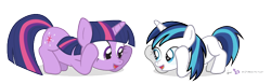 Size: 870x270 | Tagged: safe, artist:dm29, gleaming shield, shining armor, twilight sparkle, pony, unicorn, age regression, cute, duo, filly, foal, gleamibetes, julian yeo is trying to murder us, rule 63, rule63betes, simple background, sunshine sunshine, transparent background