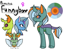 Size: 1400x1100 | Tagged: safe, artist:king-justin, derpibooru import, thorax, trixie, oc, changedling, changeling, changepony, hybrid, female, interspecies offspring, king thorax, male, offspring, parent:thorax, parent:trixie, parents:thoraxie, shipping, simple background, straight, thoraxie, transparent background